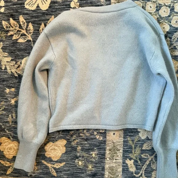 Reformation Cropped Cashmere Sweater - Picture 3 of 4